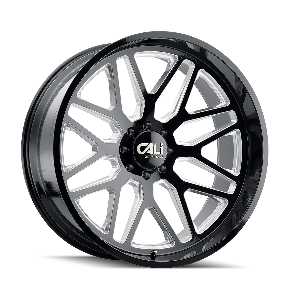 Cali Offroad 9111 Sevenfold 20x12 6x5.5-51mm Brushed Wheel Rim 